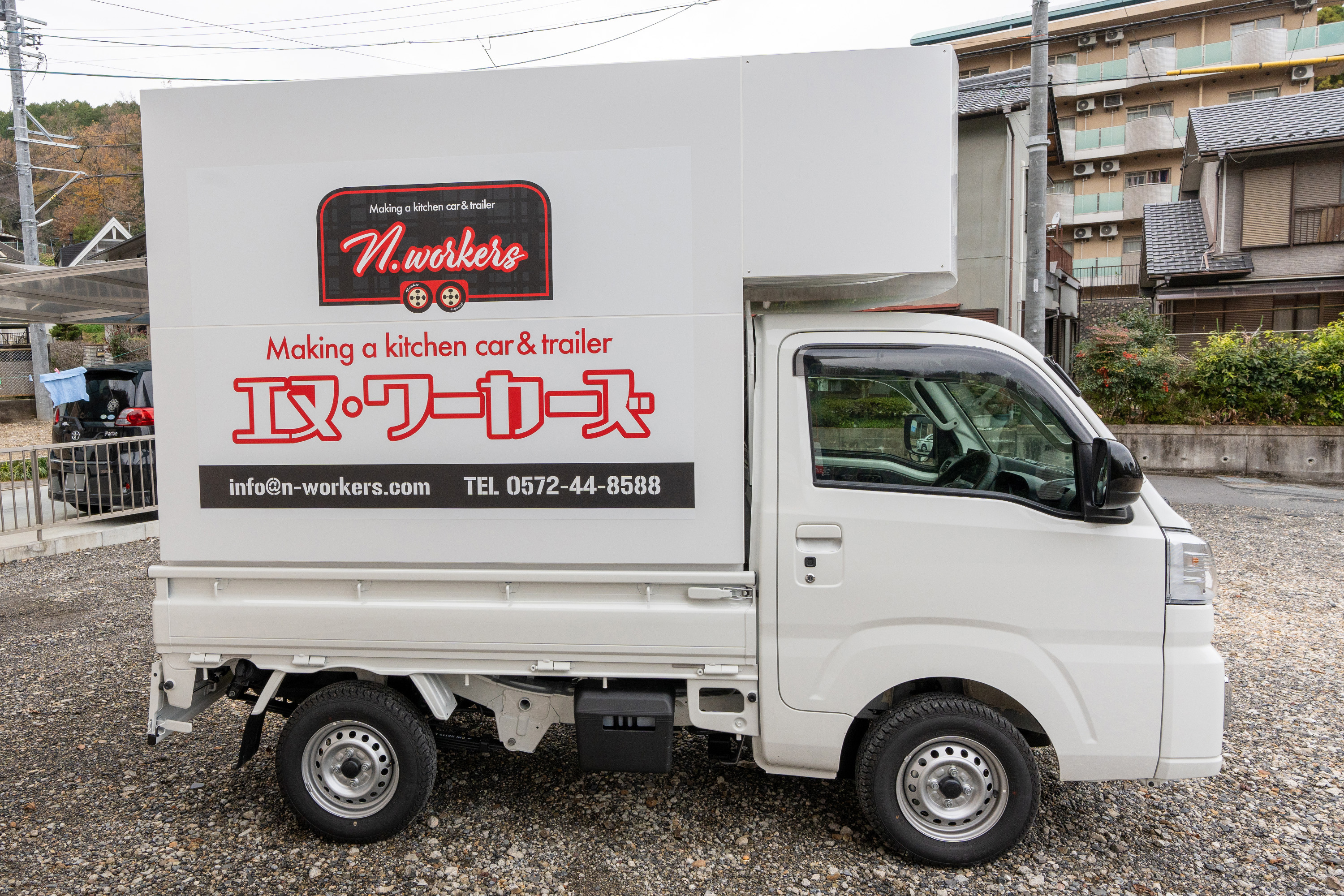 軽トラ用キッチンボックス 